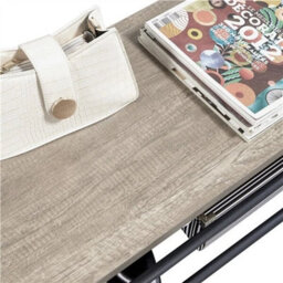 Industrial Coat Rack Stand W/shoe Bench 185Cm Shoe Clothes Rack For Hallway Grey - thumbnail 4