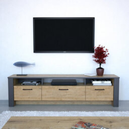 "Decorotika Manhattan Tv Stand For Tvs Up To 78""" - thumbnail 1