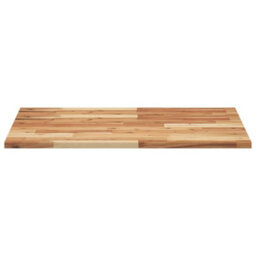 Berkfield Bathroom Vanity Top Oil Finished 100X60X2 Cm Solid Wood Acacia - thumbnail 3