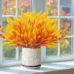 Amorly 32Pcs Uv Resistant No Fade Outdoor Artificial Plants  Flowers,fake Lavender Flowers Indoor  Outdoor Decor For Planter Front Porch - thumbnail 4