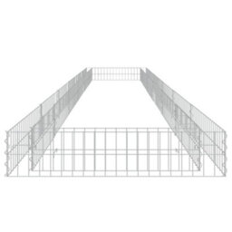 Berkfield Gabion Raised Bed Galvanised Steel 600X100X20 Cm - thumbnail 4