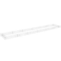 Berkfield Gabion Raised Bed Galvanised Steel 600X100X20 Cm - thumbnail 2