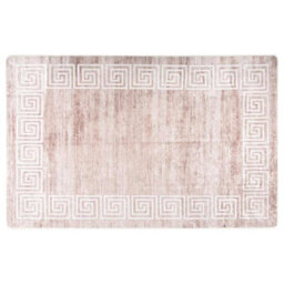Berkfield Durable Rug Washable 80X150 Cm Beige Anti Slip - thumbnail 1
