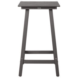 Wyld And Coco Urbannest Garden Bar Table Dark Grey 59 X 59 Cm All-Weather Synthetic - thumbnail 1