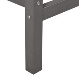 Wyld And Coco Urbannest Garden Bar Table Dark Grey 59 X 59 Cm All-Weather Synthetic - thumbnail 6