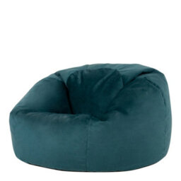 icon Kingston Classic Velvet Bean Bag Chair Teal Green Bean Bags - thumbnail 3