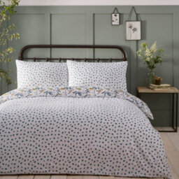 Portfolio Home Kew Green Duvet Cover Set Floral Bedding - thumbnail 2
