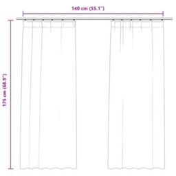 Berkfield Blackout Curtains 2 Pcs With Hooks Velvet Dark Blue 140X175 Cm - thumbnail 7