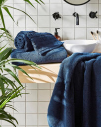 Allure Bath Fashions Hotel Luxury Heavweight Hand Towel - Navy