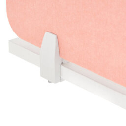 Beliani  Desk Screen Split Peach Pink - thumbnail 7