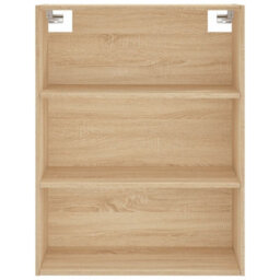 Berkfield Highboard Sonoma Oak 69.5X34X180 Cm Engineered Wood - thumbnail 6
