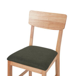 Beliani Set Of 2 Bar Chairs Ambler Light Brown/ Green - thumbnail 7