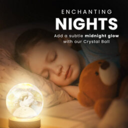 Cuqoo Led Crystal Ball Lamp 6Cm 3D Engraved Astronaut Night Light With Usb Or Battery Base Unique Gift & Home Decor Light - thumbnail 7