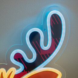 Samuel Alexander 35Cm Light Up Rudy Reindeer Christmas Decoration Usb Led Neon Sign - thumbnail 4