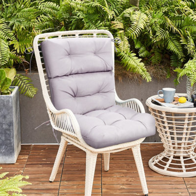 Living And Home Gray Tri-Fold 3D Indoor/outdoor Leisure Patio Chair Cushion 110Cm W X 55Cm D - image 1
