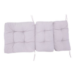 Living And Home Gray Tri-Fold 3D Indoor/outdoor Leisure Patio Chair Cushion 110Cm W X 55Cm D - thumbnail 4