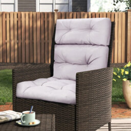 Living And Home Gray Tri-Fold 3D Indoor/outdoor Leisure Patio Chair Cushion 110Cm W X 55Cm D - thumbnail 2