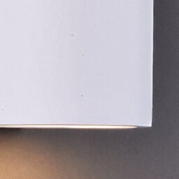 Harper Living Ceramic Cylinder Wall Light, Up/down White Paintable G9 Socket (No Bulb) - thumbnail 4