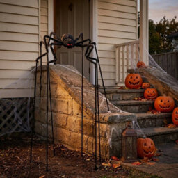 Garden Greatness Tall Standing Animated Spider Prop - thumbnail 1