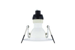 Luminosa Lighting Luminosa Led Ip65 Fire Rated Downlight Recessed Spotlight Gu10 Holder Matt White Ip65 - thumbnail 2