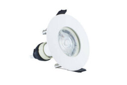Luminosa Lighting Luminosa Led Ip65 Fire Rated Downlight Recessed Spotlight Gu10 Holder Matt White Ip65 - thumbnail 1