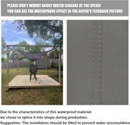Grey 2X2X2M Triangular Shade Sail 95% Uv Protection - thumbnail 3