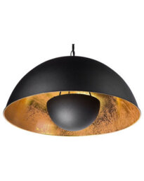 Wyld And Coco Aurora Lighting 158 Cm Matte Black Steel Pendant Light - Industrial Dining And Living Room Fixture - thumbnail 1