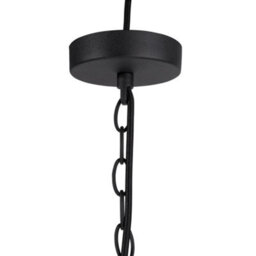 Wyld And Coco Aurora Lighting 158 Cm Matte Black Steel Pendant Light - Industrial Dining And Living Room Fixture - thumbnail 7