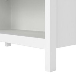 Wyld Haus Gossmere White 5-Shelf Wooden Bookcase 1990mm H X 785mm W X 325mm D - thumbnail 7