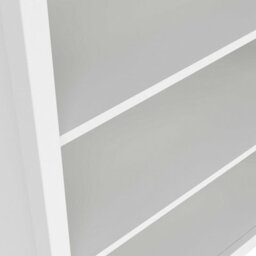 Wyld Haus Gossmere White 5-Shelf Wooden Bookcase 1990mm H X 785mm W X 325mm D - thumbnail 6