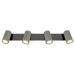 Luminosa Lighting Luminosa Robby Ceiling Spotlight Bar Gunmetal 4X Gu10 - thumbnail 4