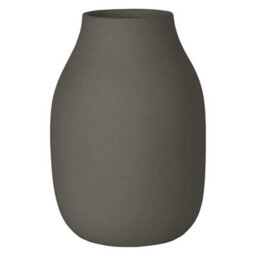 Blomus Colora Ceramic Vase S - Steel Gray - thumbnail 1
