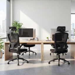 Ergonomic Office Chair Mesh Computer Desk Chair With 3D Headrest Black - thumbnail 7