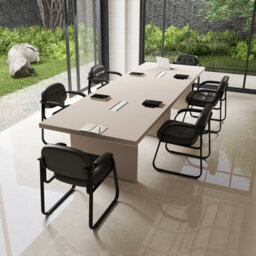 Costway Office Guest Chair Set Of 2 Reception Chairs With Padded Armrests - thumbnail 4