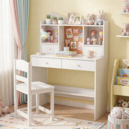 Complete Kids Study Set With Matching Desk And Chair - thumbnail 1