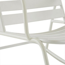 Novogratz Roberta Outdoor Rocking Chair In White - thumbnail 4