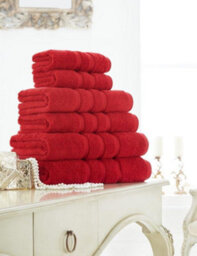 Gc Gaveno Cavailia 4 Pack Zero Twist Bath Sheet 90X140 Red Quick Absorbent & Super Soft Towels