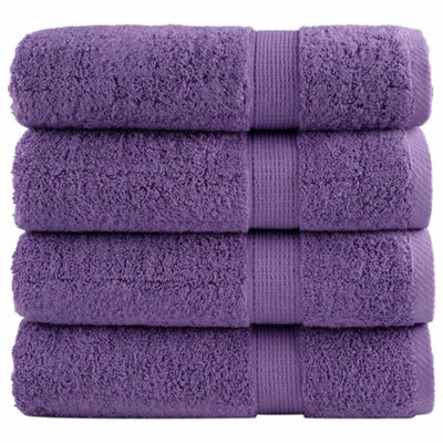 Berkfield Premium Bath Towels Solund 4 Pcs 100X150 Cm 600 Gsm - image 1