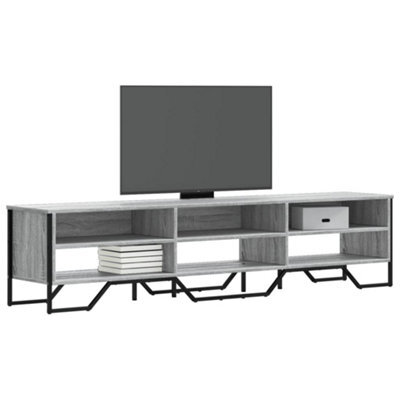 Berkfield Tv Cabinet Grey Sonoma 180X34X41 Cm Engineered Wood - image 1