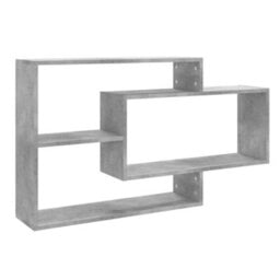 Vidaxl Wall Shelf Concrete Grey 104X20X58.5 Cm Engineered Wood - thumbnail 1