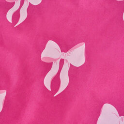 Ohs Bows Microfibre Reversible Bedding Set Duvet Cover With Pillowcase, Pink - King - thumbnail 5