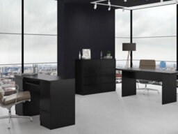 M8 120 Malwa Chest Of Drawers Black - thumbnail 2