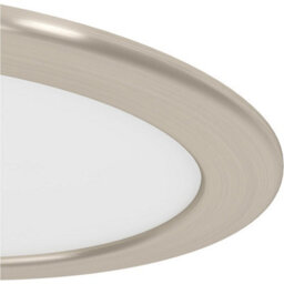Loops Elegant Satin Nickel Ceiling Spotlight For Modern Home Décor - Versatile Indoor Lighting - thumbnail 5