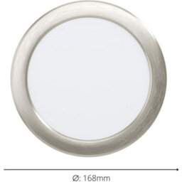 Loops Elegant Satin Nickel Ceiling Spotlight For Modern Home Décor - Versatile Indoor Lighting - thumbnail 4