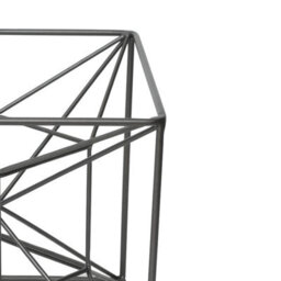 Vanity Living 20.3Cm Grey Gunmetal Star Decoration Modern Iron Geometric Ornament For Shelf, Table & Contemporary Home Decor - thumbnail 3