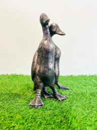 My Square Mile Vintage Duck Garden Ornament Outdoor/indoor Statue Sculpture Pair Of Love Ducks Gift (Large 29Cm) - thumbnail 2