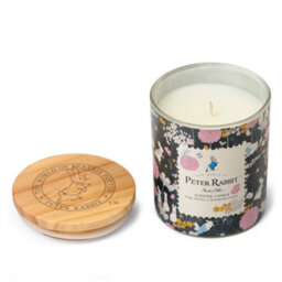 Peter Rabbit™ Pink Peony Blossom Scented Candle 1 Wick Wood Lid 30Hr Burn