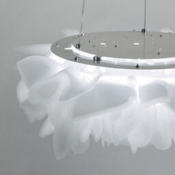 Thehotsale 53Cm Diameter White Dandelion-Inspired Design Fixture Ceiling Pendant Light - thumbnail 4
