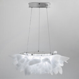 Thehotsale 53Cm Diameter White Dandelion-Inspired Design Fixture Ceiling Pendant Light - thumbnail 5