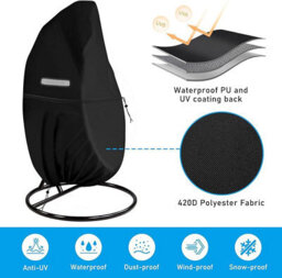 Hanging Chair Cover, Rocking Cover For Chairs - thumbnail 5